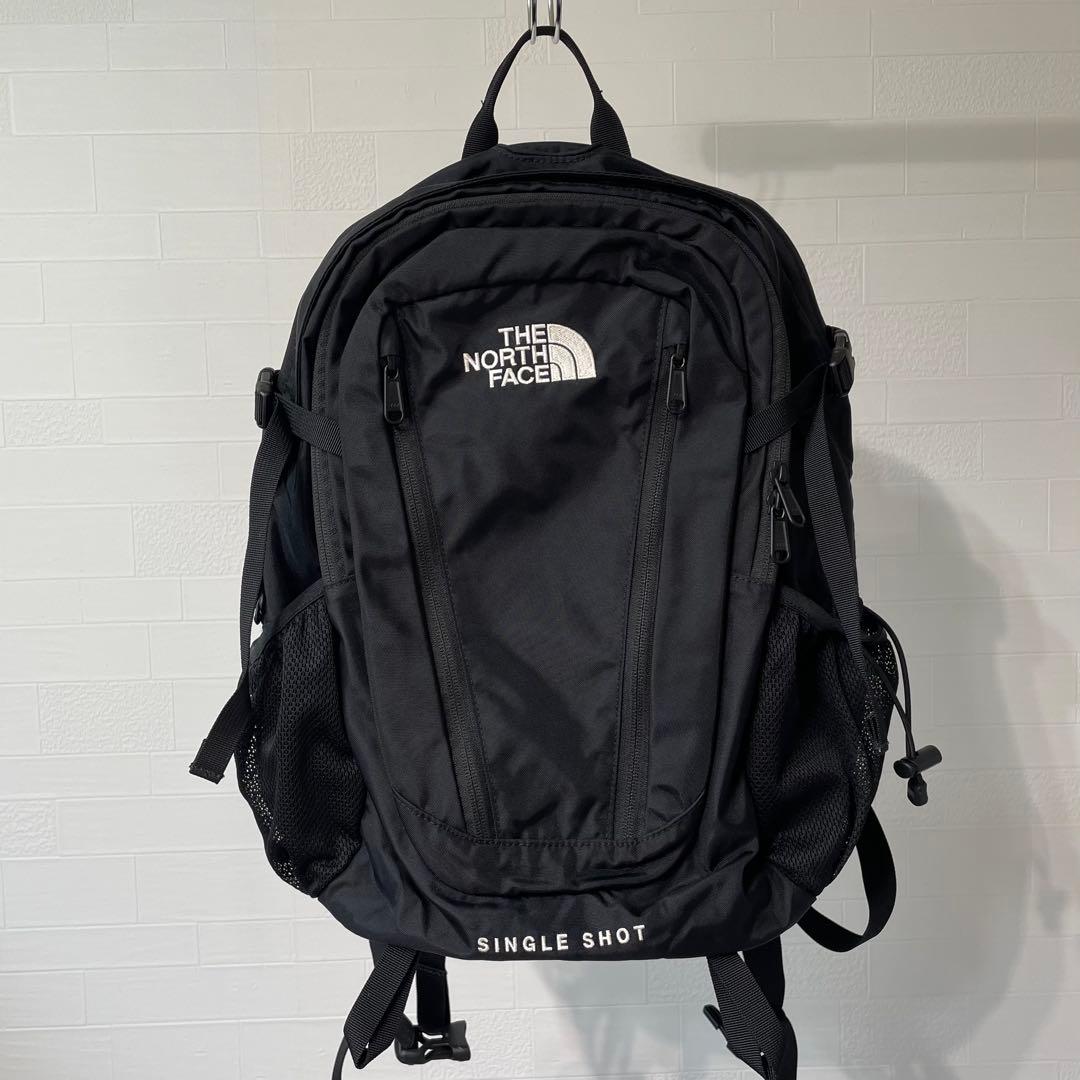 ノースフェイス　シングルショット　黒