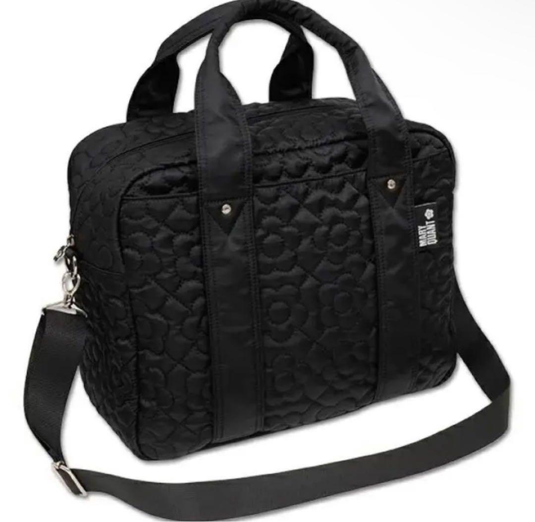 【激レア】マリークワント キルティングボストンバッグ