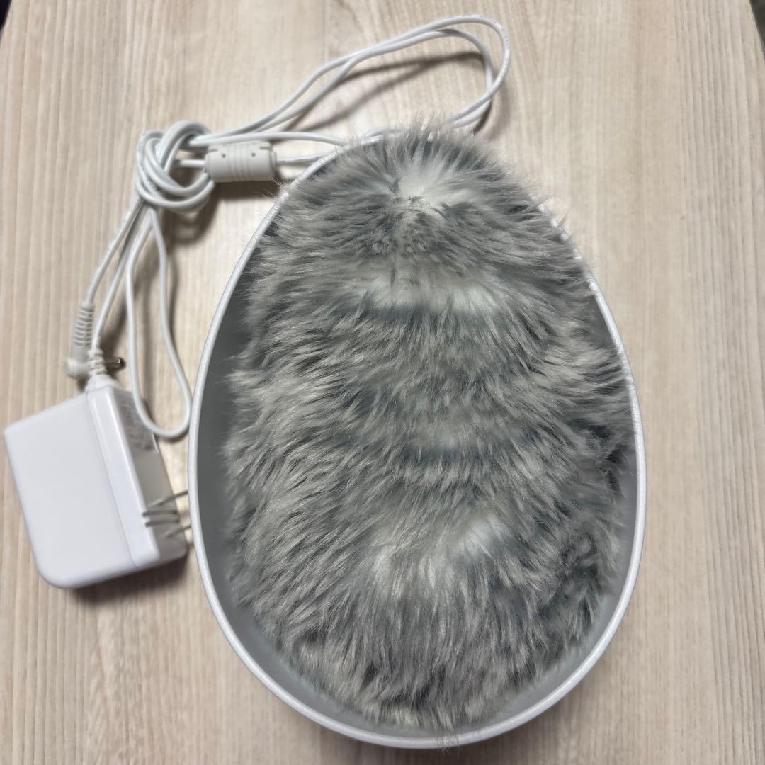 Moflin シルバー ぬいぐるみ本体　充電器