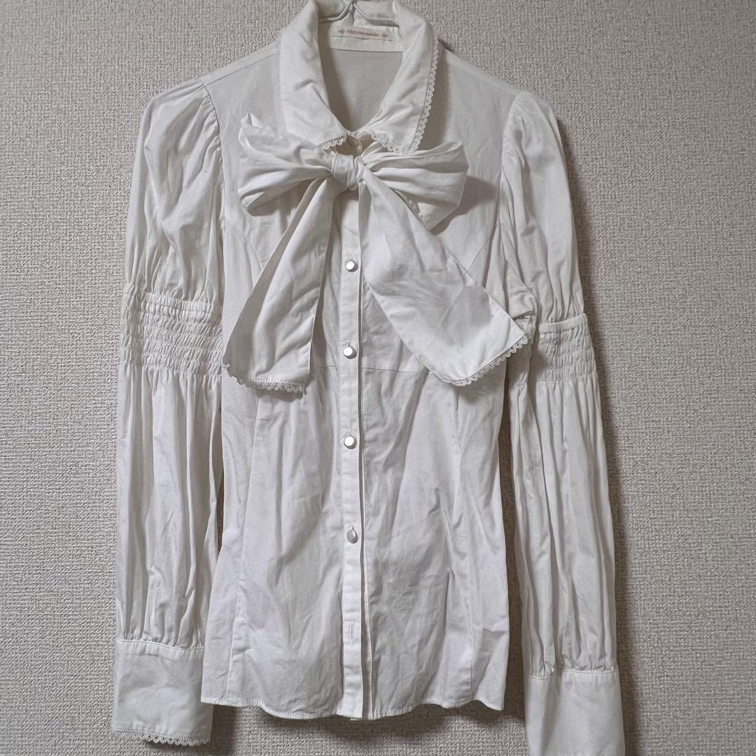 Victorian maidenヴィクトリアンメイデン メリーボウタイブラウス