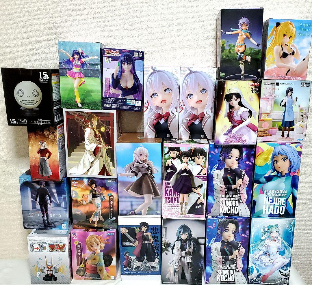 23点 最新プライズフィギュア まとめ売り 美少女フィギュア