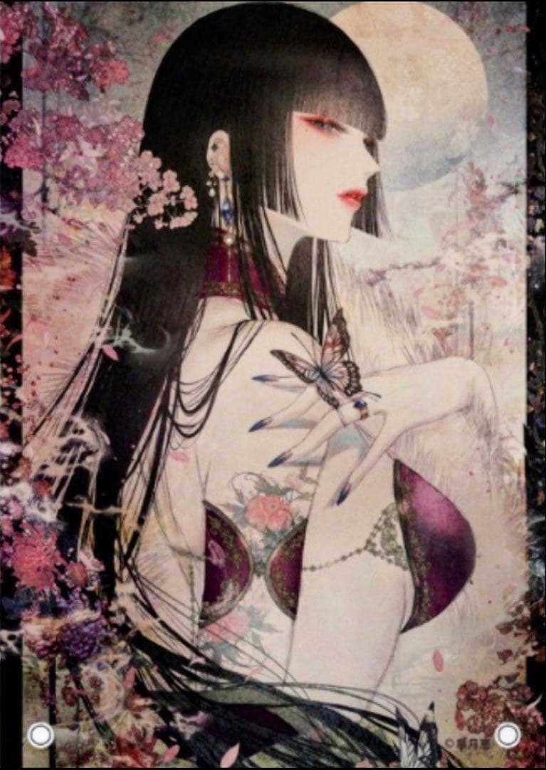 皐月恵 A5アクリルプレート(花鳥風月)