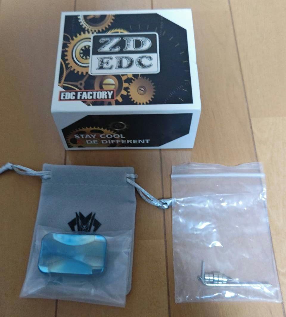 正規品」ZD EDC α 音叉スライダー フィジェットトイ チタン製 - メルカリ