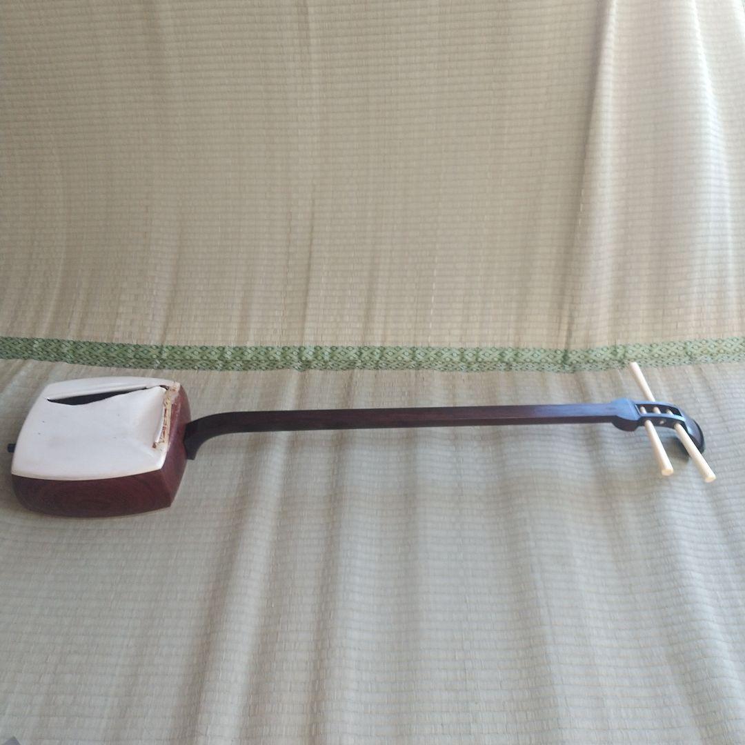 木製三味線本体