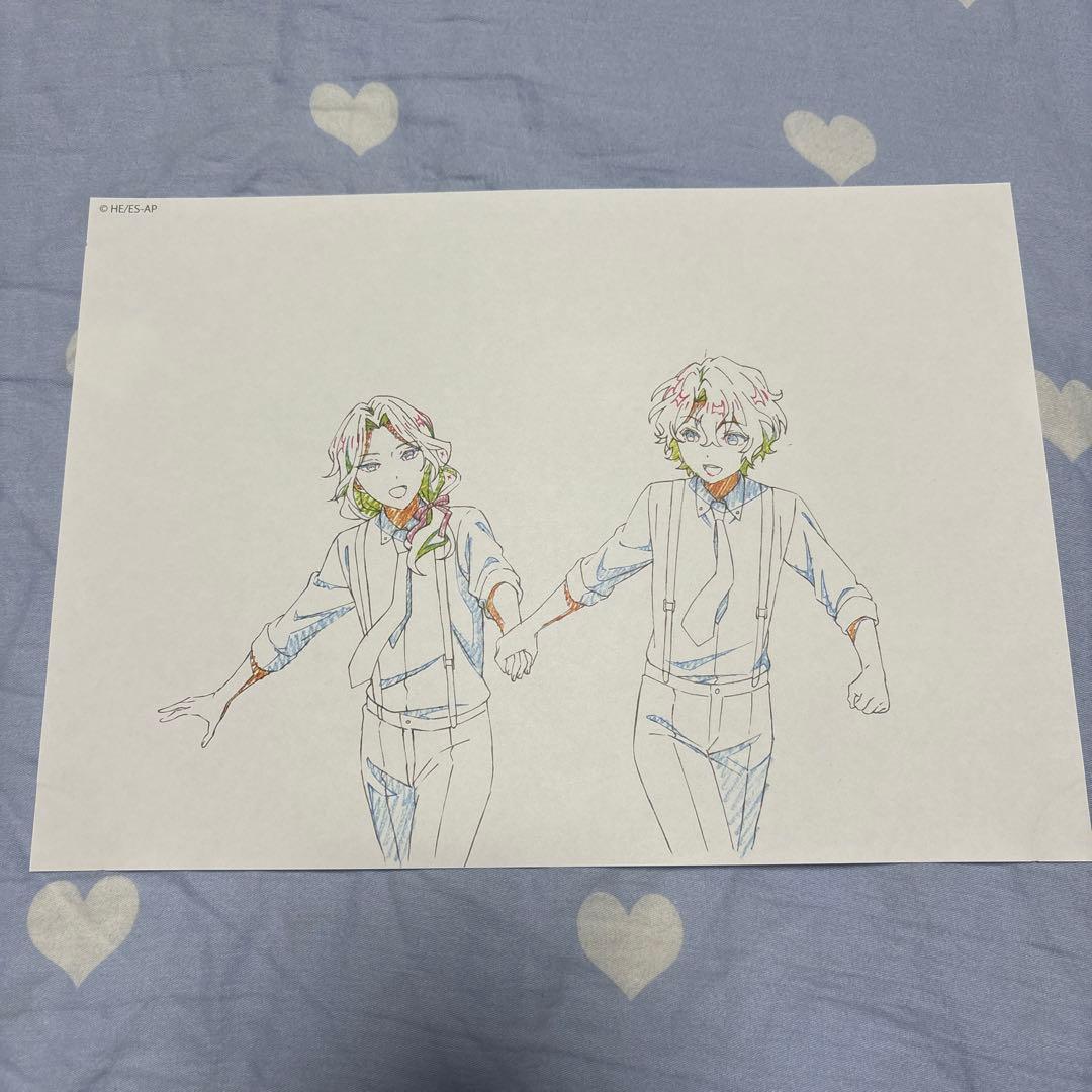 あんスタ くじメイト 巴日和 乱凪砂 原画ポートレート あんスタ ポートレート イラストカード Eden Adam 乱凪砂の通販 by の