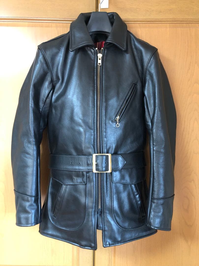 価格値下げ不可【最新モデル】 VANSON J 3/4 カーコート 36