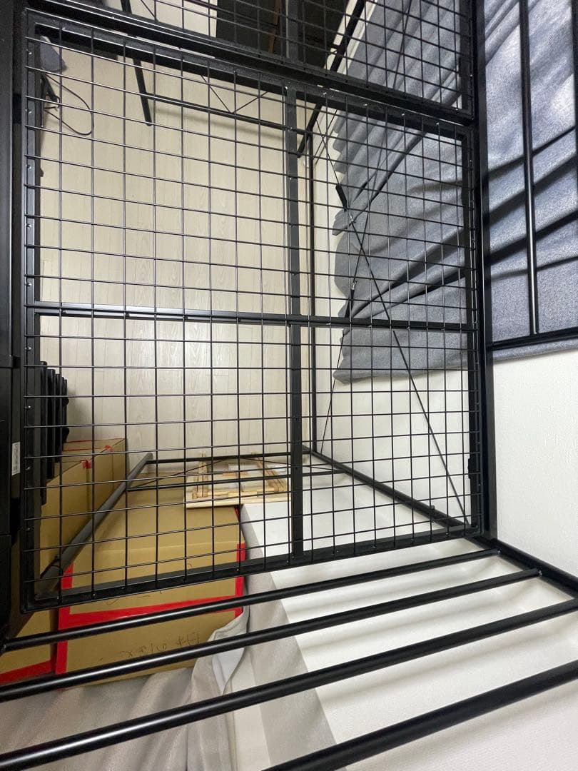 世田谷区引取限定】ニトリ スチールハイベッド ロフトベッド - メルカリ