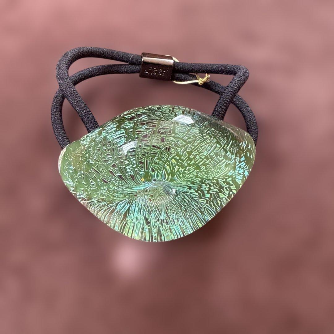 Colette Malouf コレットマルーフ　グラスポニー　グリーン