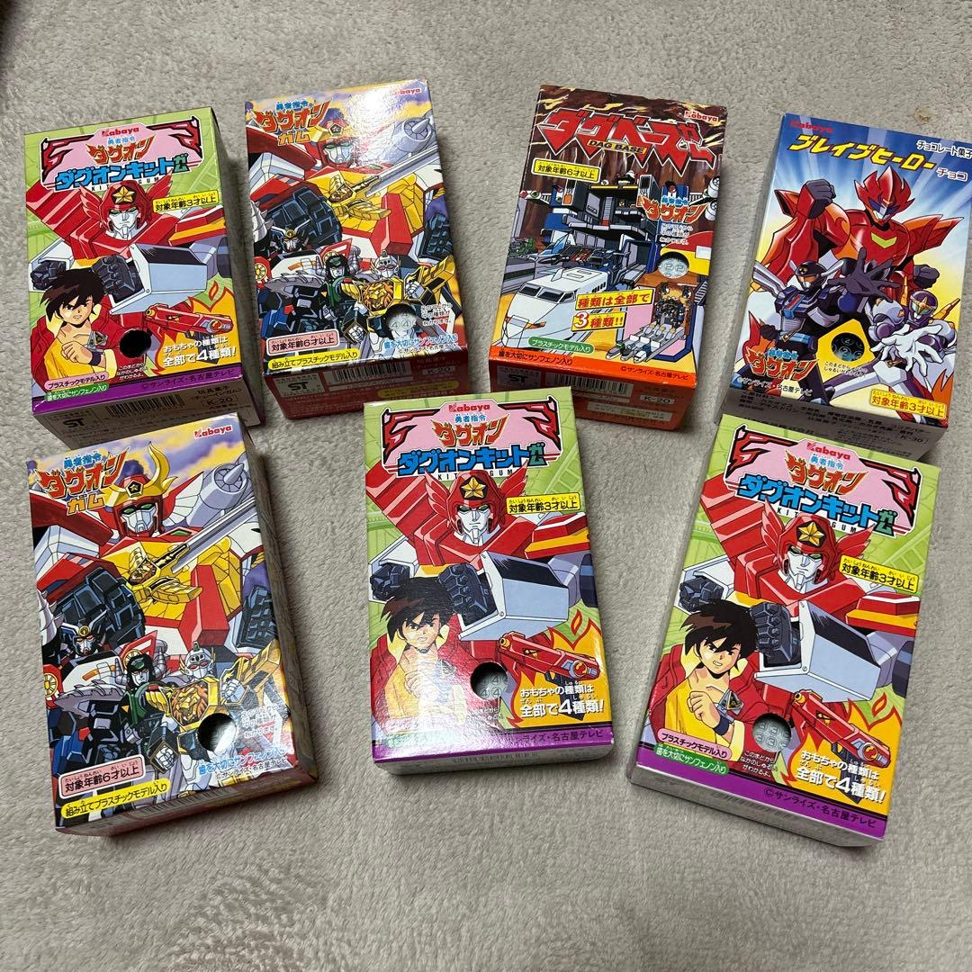 カバヤ　ダグオンガム パワーダグオン　7箱　未開封　ブレイブヒーローチョコ