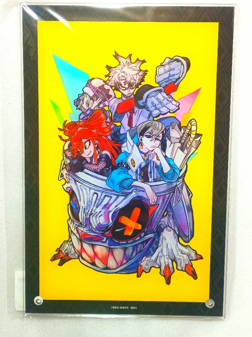 【激レア品】ガチアクタ　まるくじ　超大吉　アクリルボード　ルド　リヨウ　ザンカ