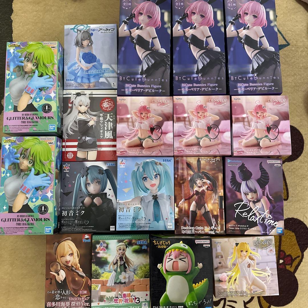 最新含むプライズフィギュアまとめ売り　18体セット売り 最新含む プライズフィギュア まとめ売り 26個 - メルカリ