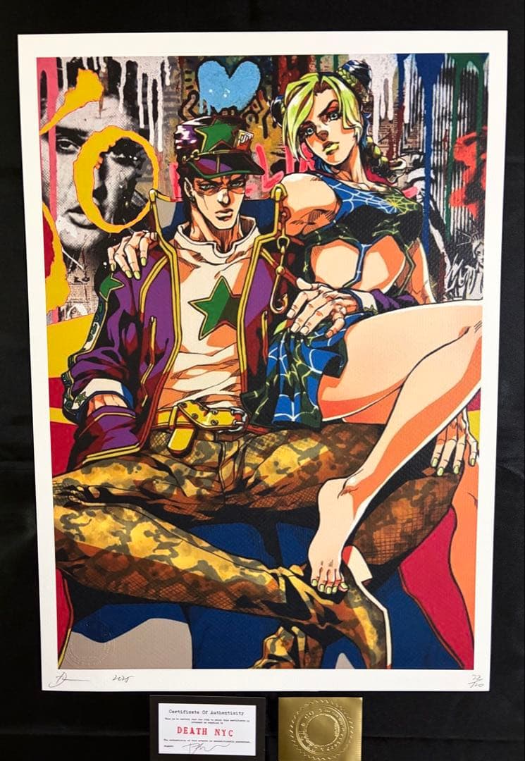 世界限定100枚 DEATH NYC アート ポスター jo03 ◇世界限定100枚◇ DEATH NYC 現代アート ポスター JO09 - メルカリ