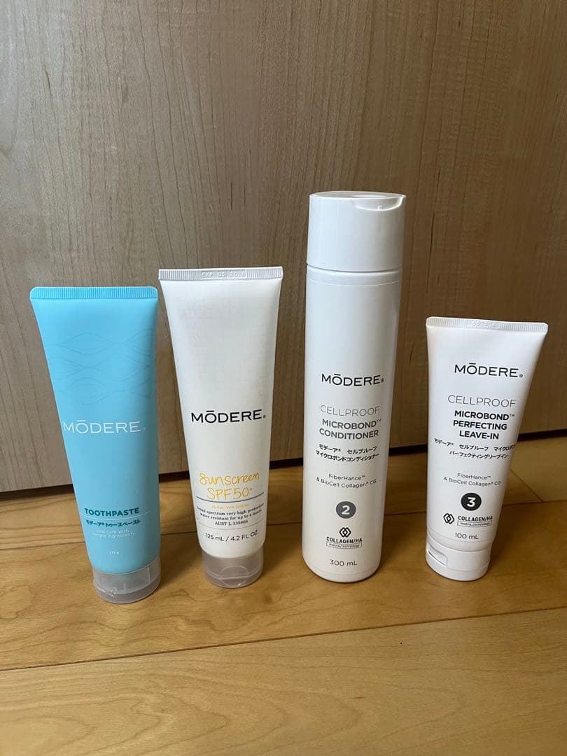 MODERE トゥースペースト サンスクリーン コンディショナー　トリートメント