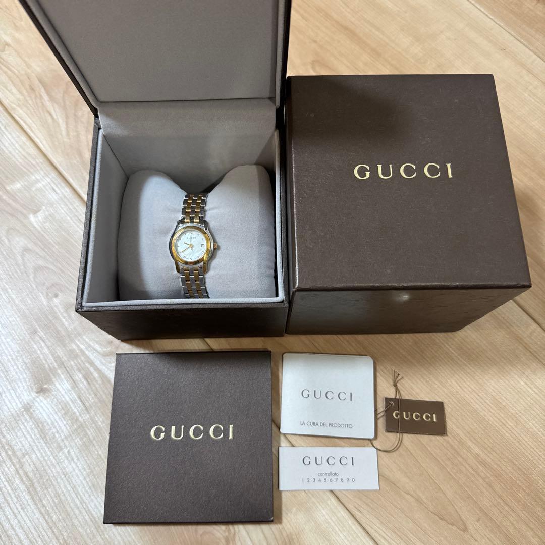 GUCCI 腕時計 レディース 文字盤ダイヤ