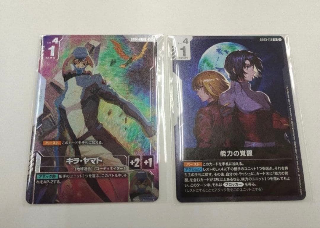 キラ　ヤマト　能力の覚醒　ニュータイプチャレンジ　プロモ　パラレル