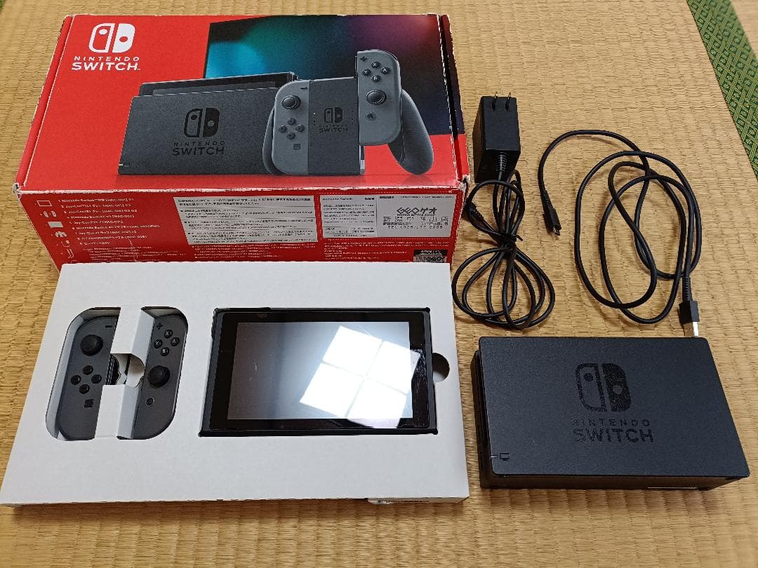 Nintendo Switch HAD-S-KAAAA グレー 本体 新モデル
