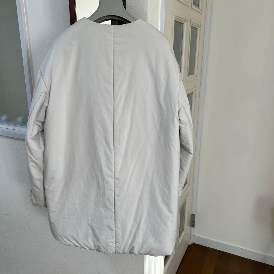 最終価格です！iCB ホワイト ジャケット マフラー付き！ - メルカリ