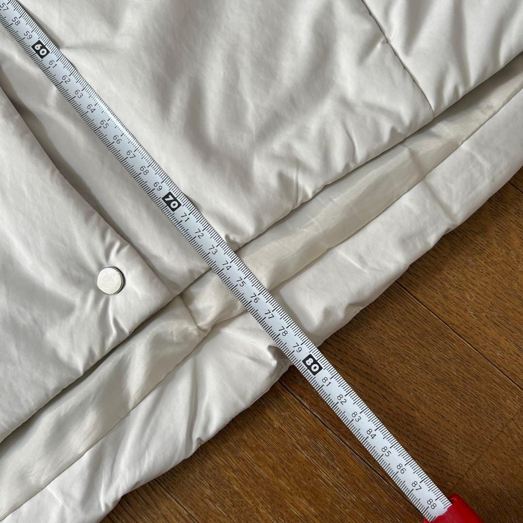 最終価格です！iCB ホワイト ジャケット マフラー付き！ - メルカリ