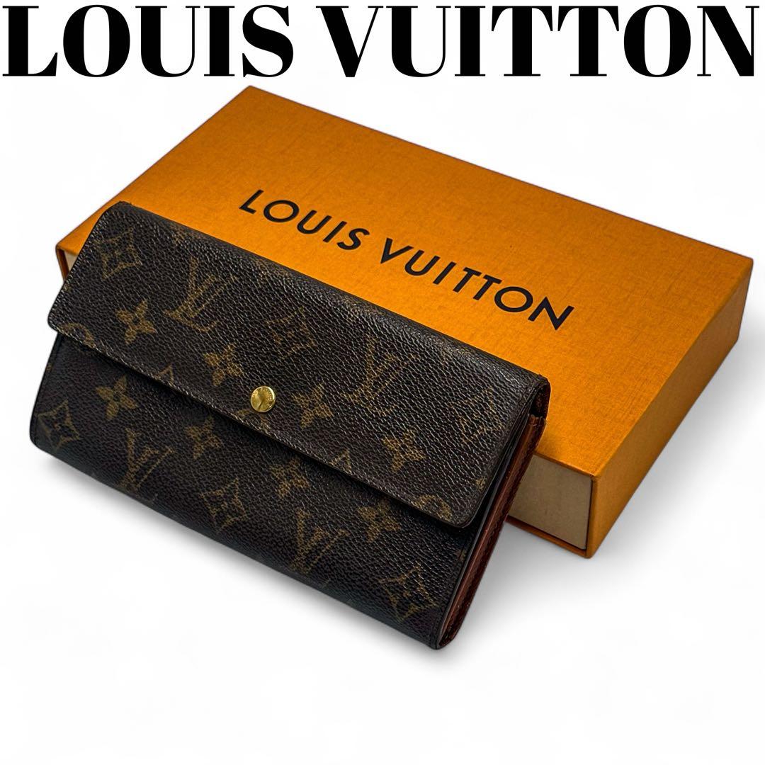 【美品】ルイヴィトン ポルトフォイユサラ 長財布 モノグラム TH0015 LOUIS VUITTON（ルイ・ヴィトン） ルイヴィトン財布 レディース 長財布