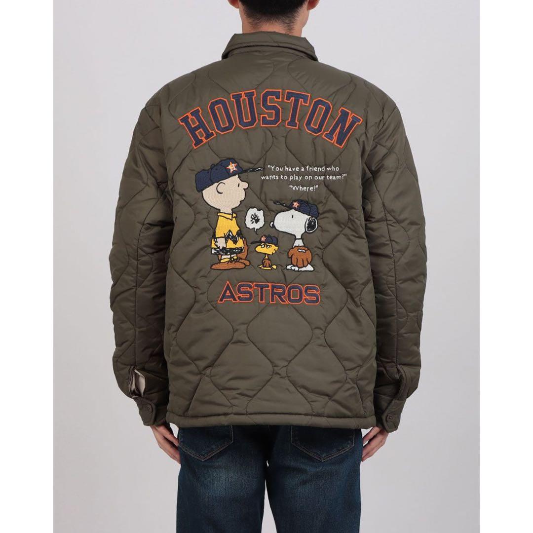 HOUSTON（ヒューストン） MLB×PEANUTS キルティングジャケット - メルカリ