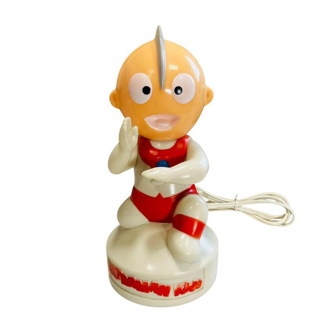 ウルトラマンキッズ ソフビ フィギュア スタンドライト 昭和レトロ当時