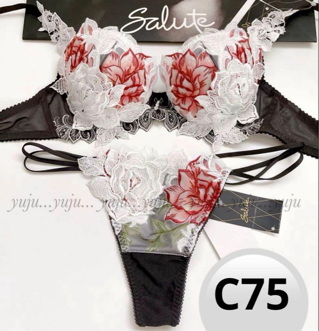 サルート 97グループ 店舗限定 p-upブラTバック C75 OB