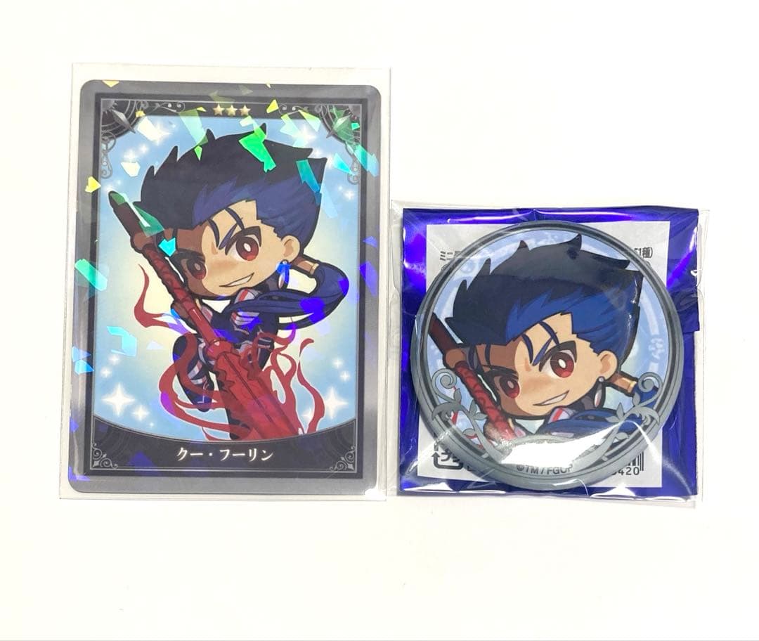 FGO 最終再臨展 コレクションカード 缶バッジ クーフーリン - メルカリ