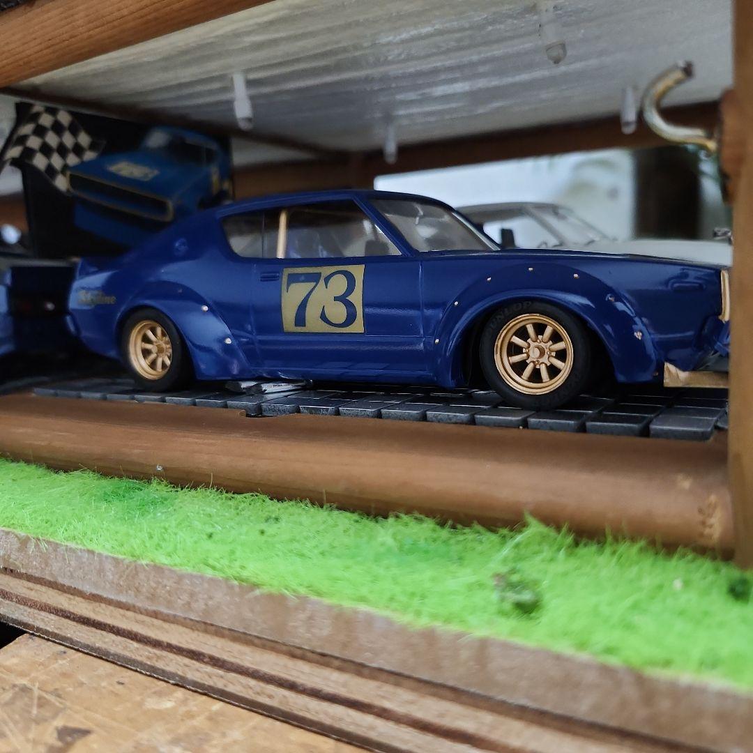 1/24 ケンメリGT-R 幻のGT-R ガレージ　ジオラマ 2026年最新】1/24 ケンメリGT-Rの人気アイテム - メルカリ