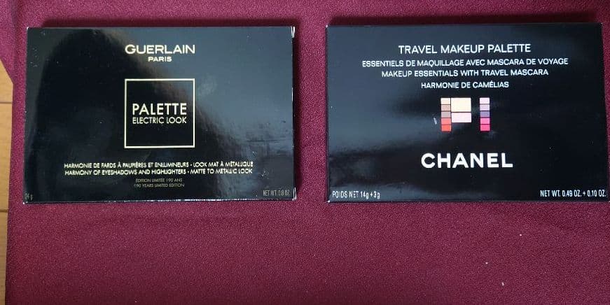 ゲラン シャネル アイシャドウパレット【限定・廃盤品】 CEZANNE・GUERLAINのアイシャドウパレットを使った口コミ -似てるか