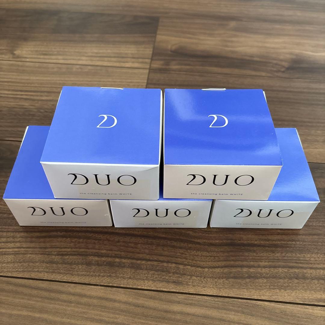 DUO ザ クレンジングバーム ホワイトa 90g デュオ 青 5個セット