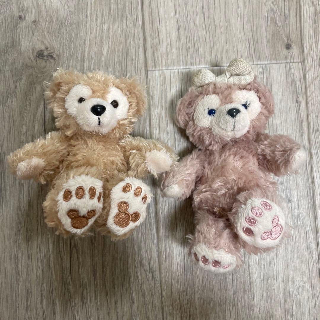 ダッフィー シェリーメイ ぬいぐるみ キーホルダー ペア ディズニー