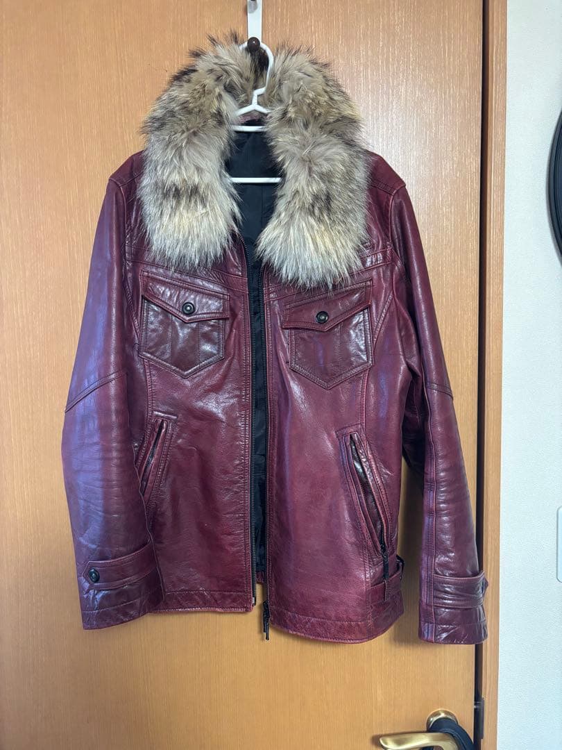 A.S.M バーガンディ レザージャケット バーガンディレザージャケット DPA43625 – CRAMMY