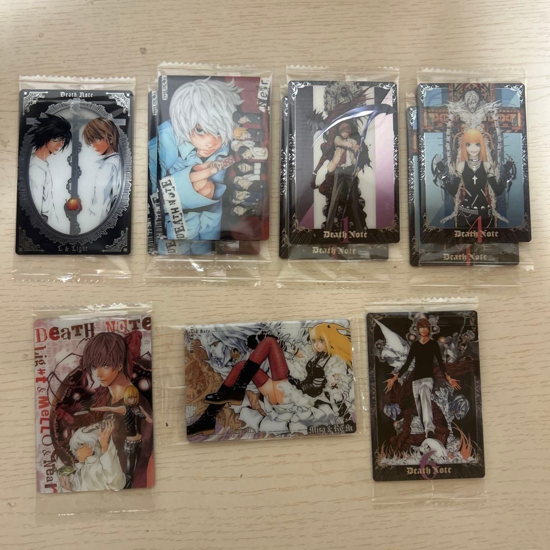 Death Note ウエハースカードセット - メルカリ
