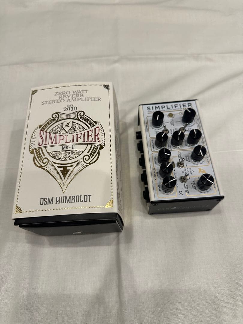 ギター DSM HUMBOLDT SIMPLIFIER MK II Dsm humboldt Simplifier MK-II Zero Watt Reverb Stereo Guitar Amp