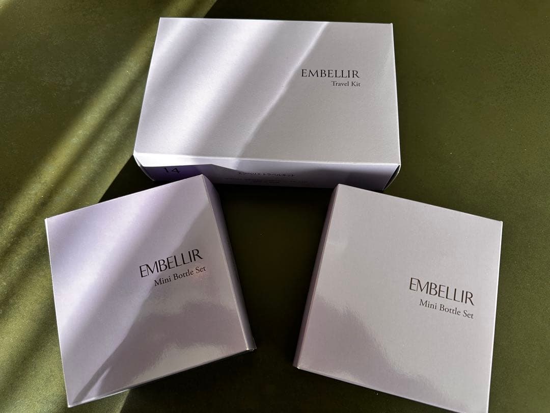 EMBELLIR Travel Kit トライアルセット2set ポーチ付き