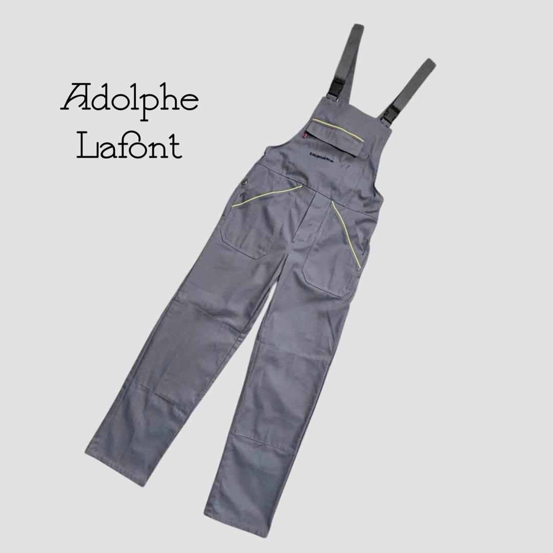 【未使用】Adolphe Lafont フレンチワーク ダブルニーオーバーオール 60's Adolphe Lafont フレンチワークサロペット デッドストック