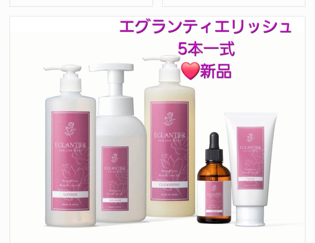 エグランティエリッシュ業務用化粧品5点一式 ❤️