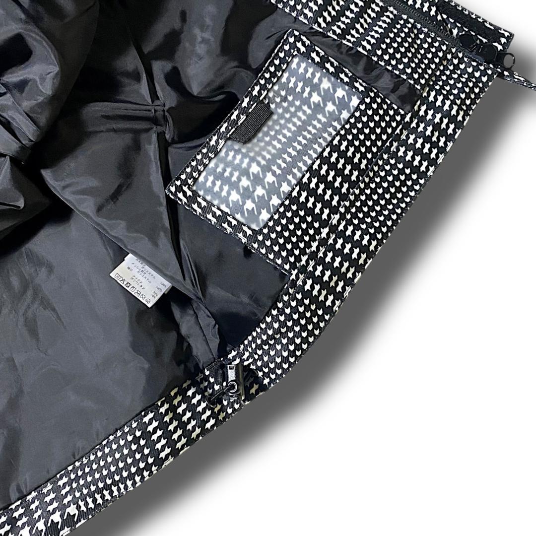 定価10.6万 L パーリーゲイツ 千鳥格子柄 スノーウェア スノボ 上下