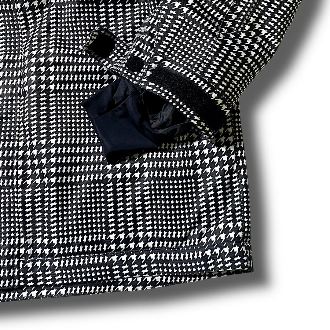 定価10.6万 L パーリーゲイツ 千鳥格子柄 スノーウェア スノボ 上下