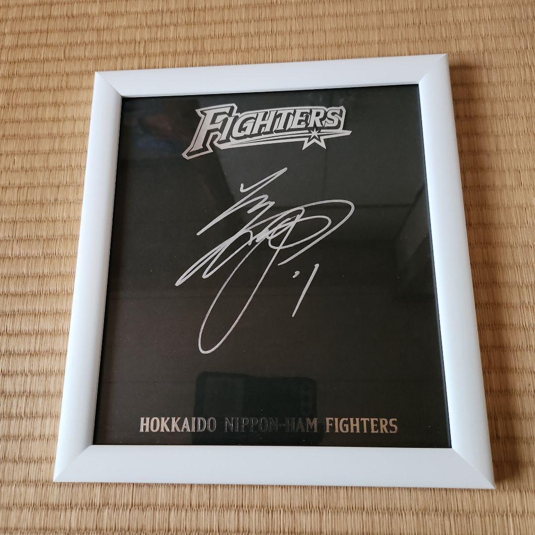 大谷翔平 選手 直筆サイン色紙 色紙フレーム付き FIGHTERS うわ大谷の日本ハム時代直筆サイン額装されてる…マジで欲しいんだけど