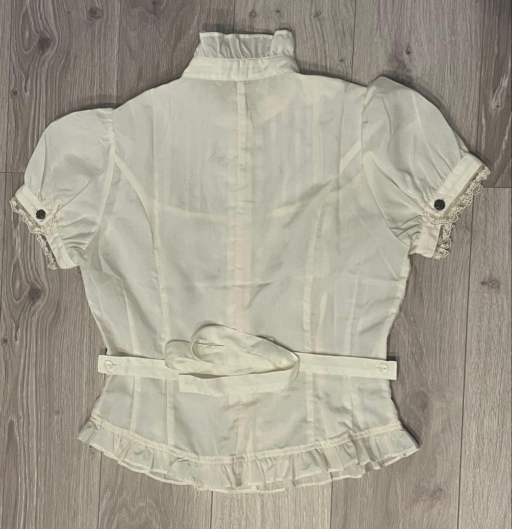 Innocent World ブラウス 半袖 生成り - メルカリ