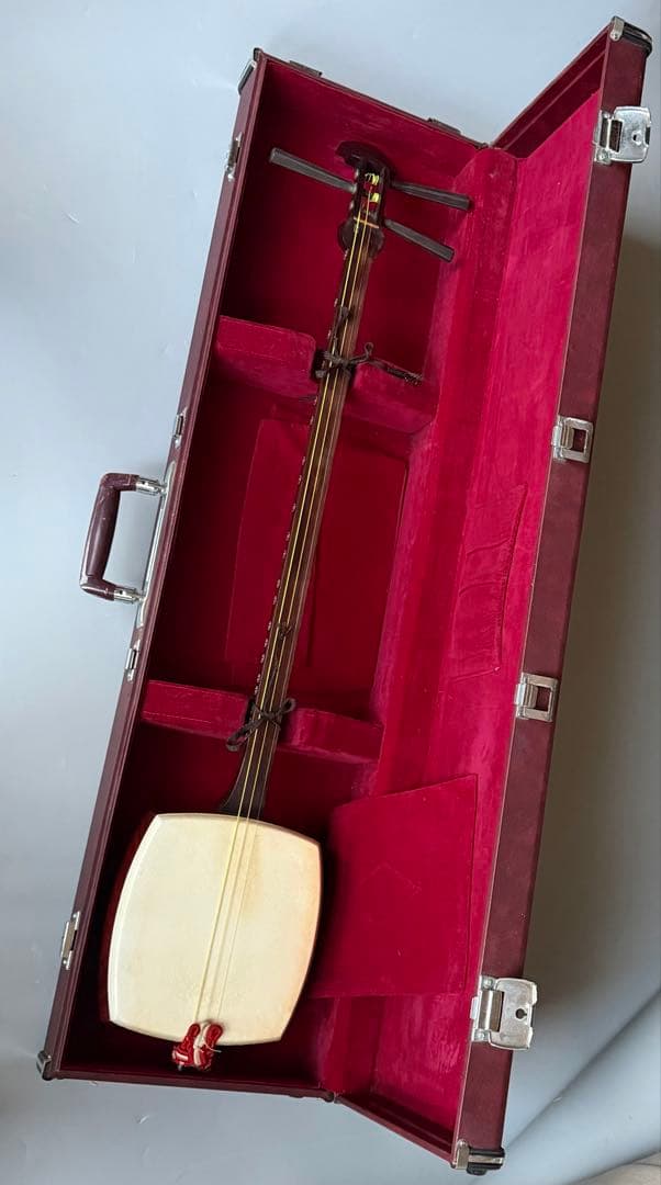 三味線　東サワリ装備　ハードケース付　付属品多数