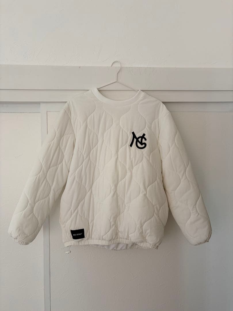 NO COFFEE NO GOLF Sサイズ ホワイトジャケット