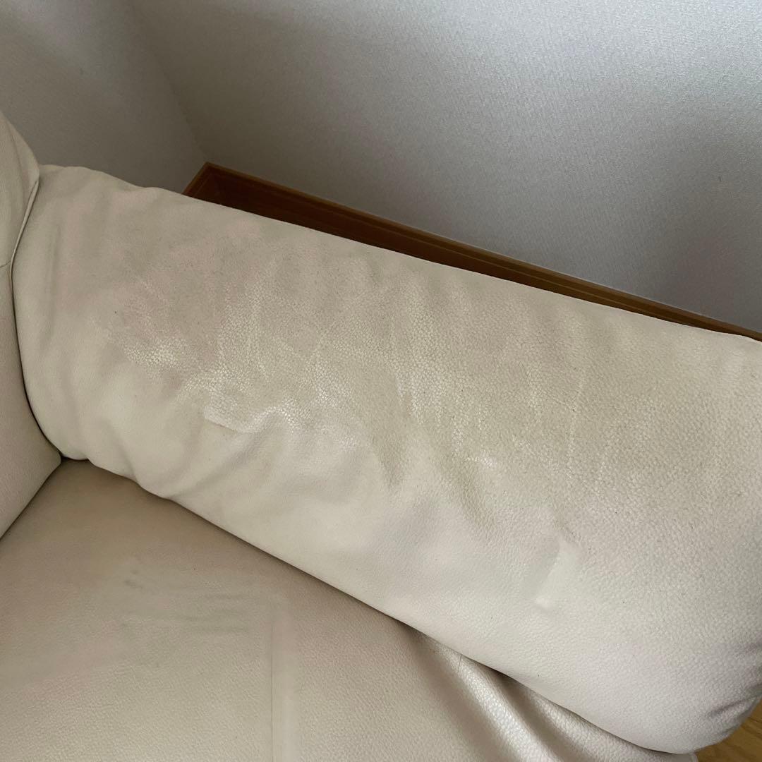 ✴️タイムセールお値下げ✴️2人掛けソファ オフホワイト - メルカリ