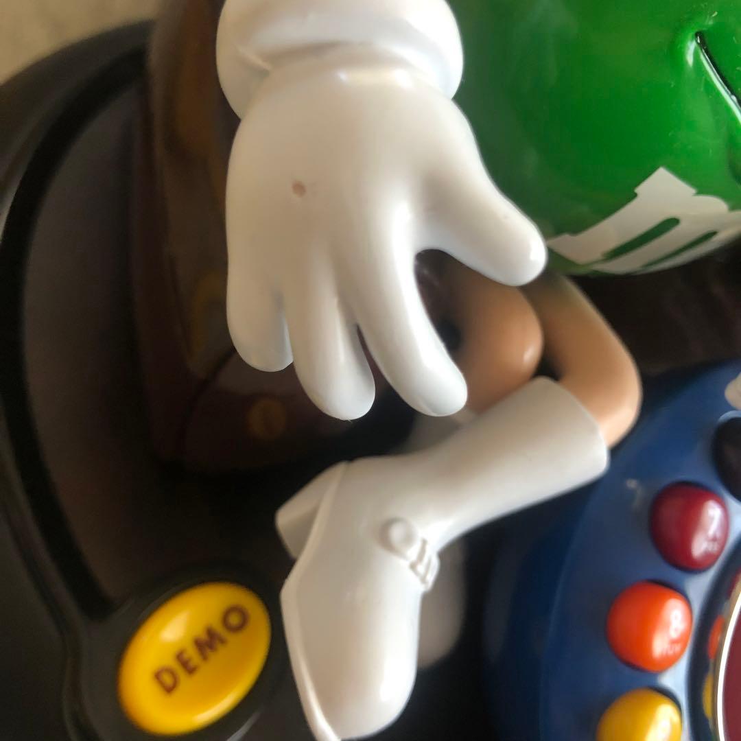 美品希少⭐️日本で繋がるUSA限定ビンテージM&Msフィギュア電話機