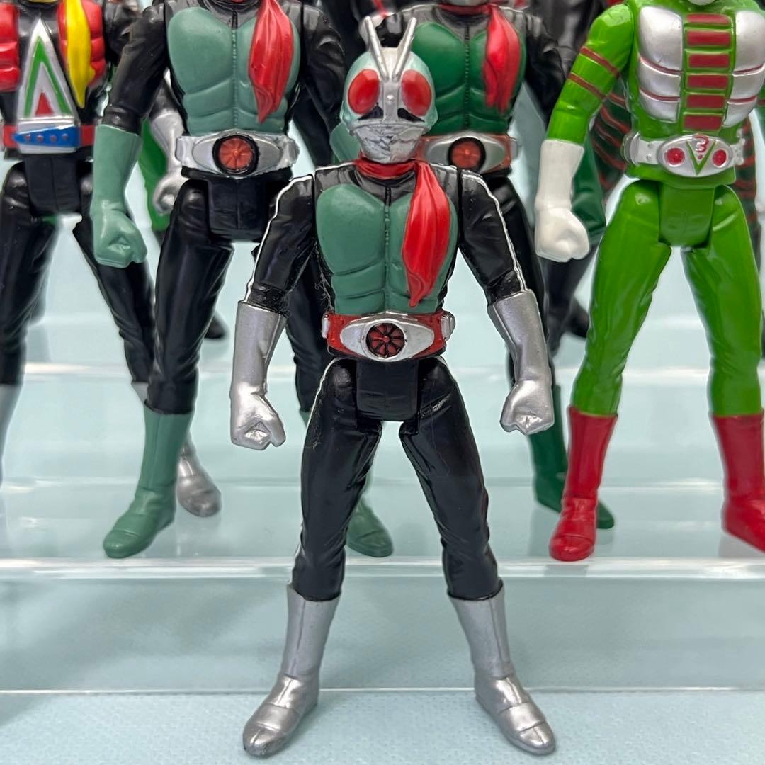 プライズ 仮面ライダー アクションフィギュアコレクション 13体○バラ