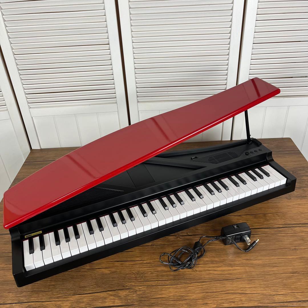 【匿名発送】KORG microPiano マイクロピアノ レッド　2024年製 楽天市場】KORG microPIANO BK コルグ ピアノ型キーボード レッド