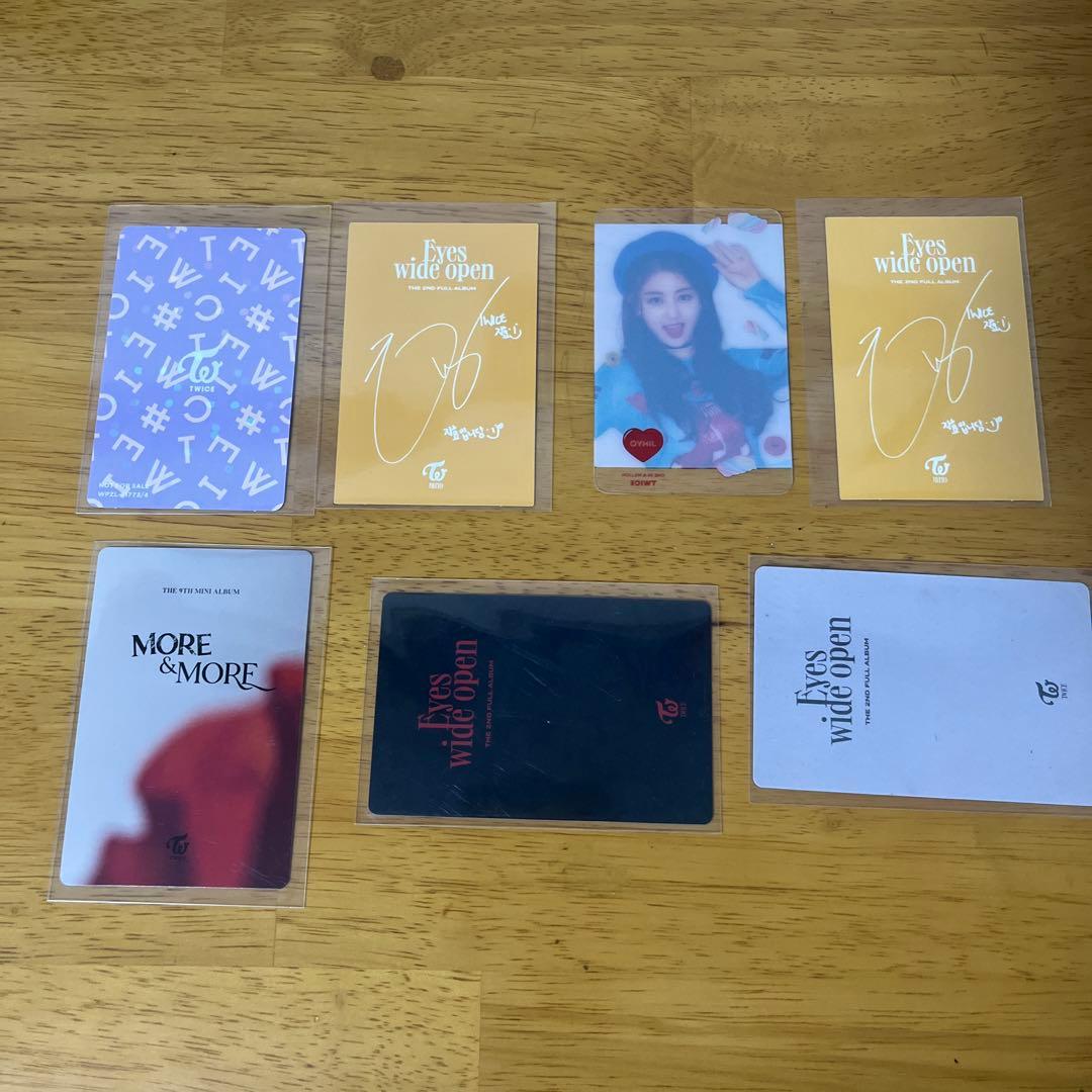 twiceジヒョカード セット 7枚 - メルカリ