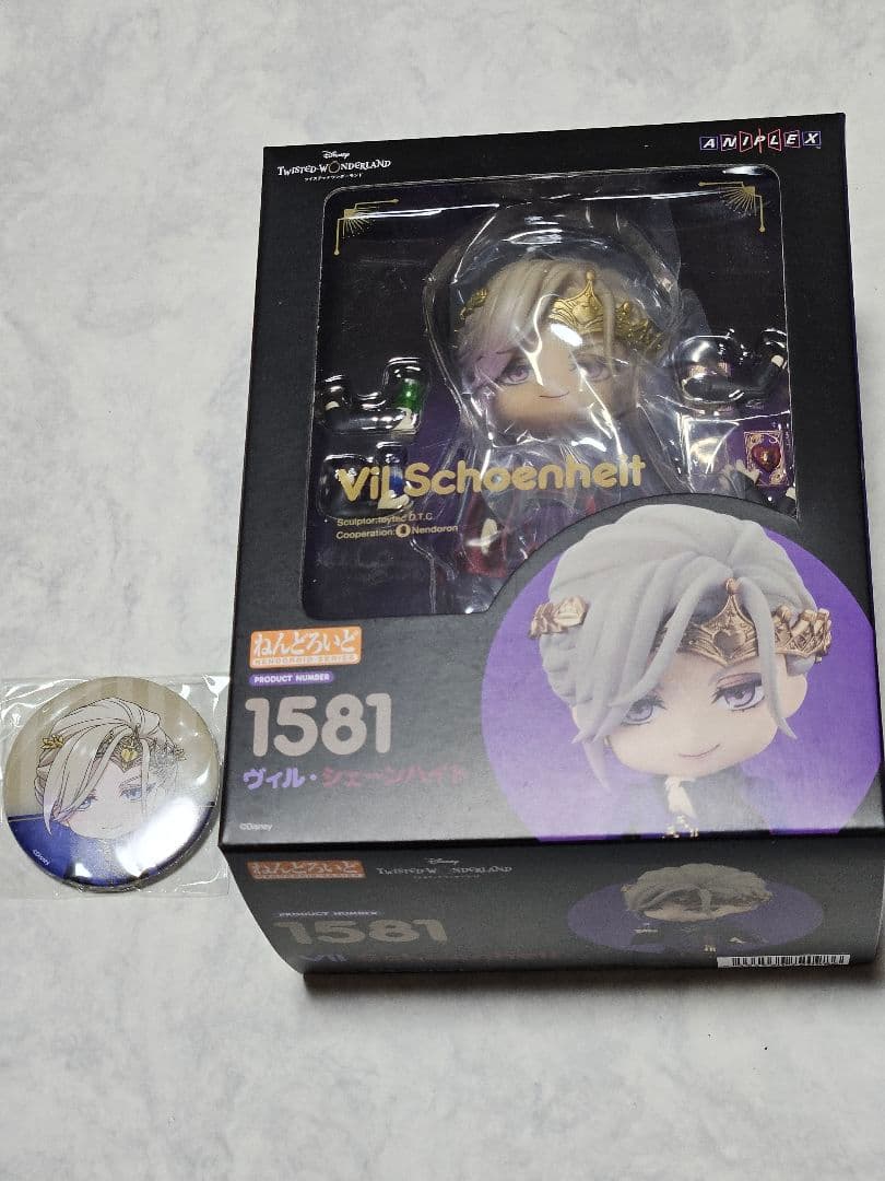 【即購入可】ねんどろいど　ツイステッドワンダーランド　ヴィル・シェーンハイト アニプレックス フィギュア ツイステッドワンダーランド ヴィル