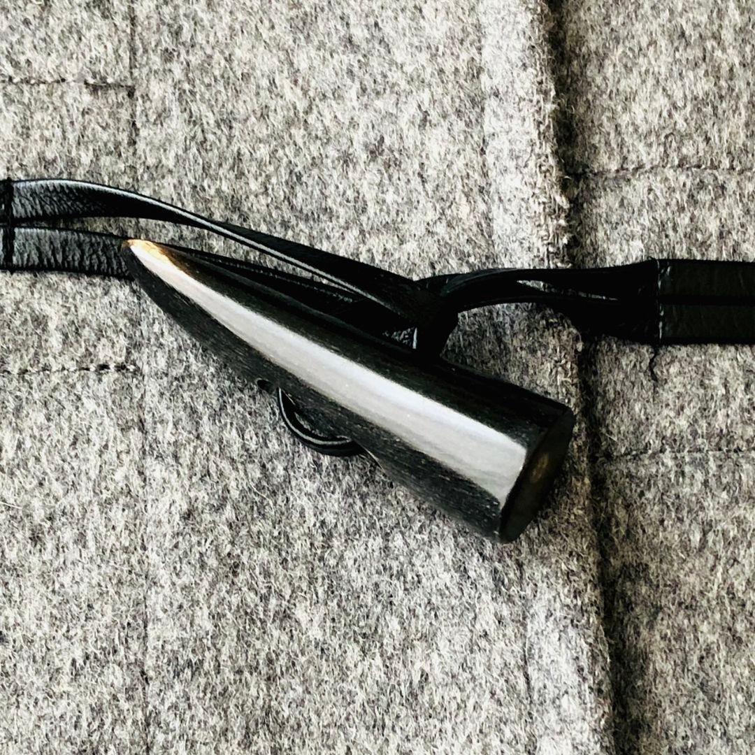 美品 アナイ メルトンダッフルコート 現行 ロング フォックスファー